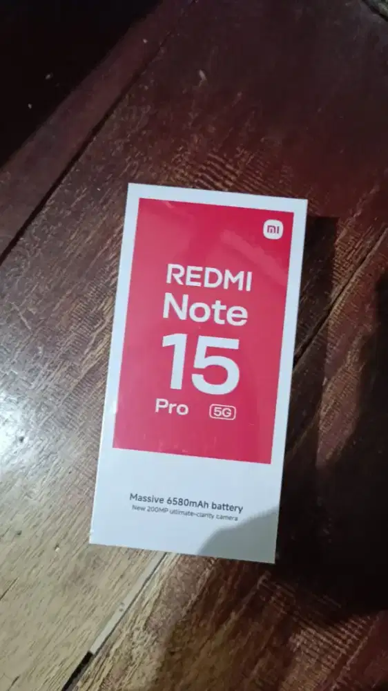 Redmi Note 15 Pro 5G 12/512 Baru Garansi Resmi