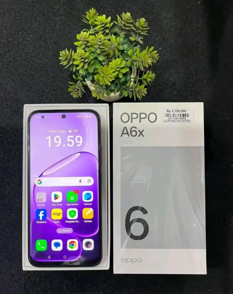 Oppo A6x 6/128 Garansi ON Panjang
