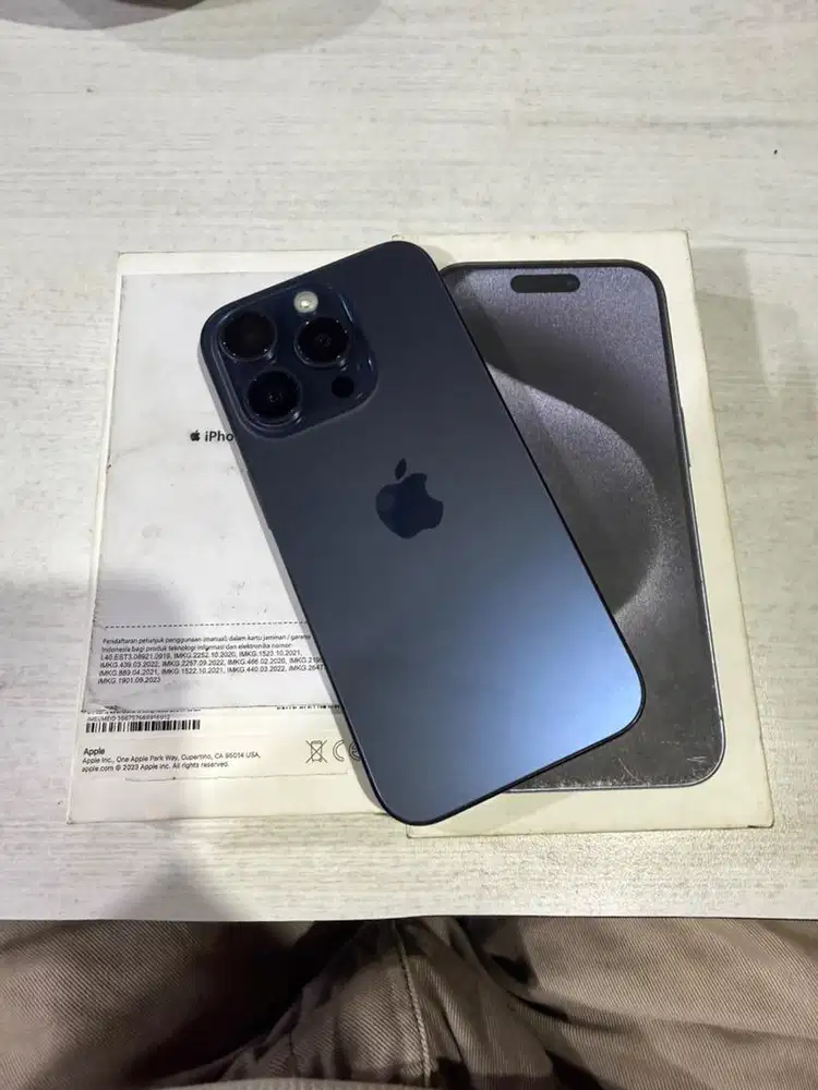 Iphone 15 pro ibox 256gb fullset