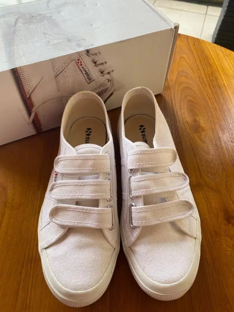 superga 2750 cot3strapu white