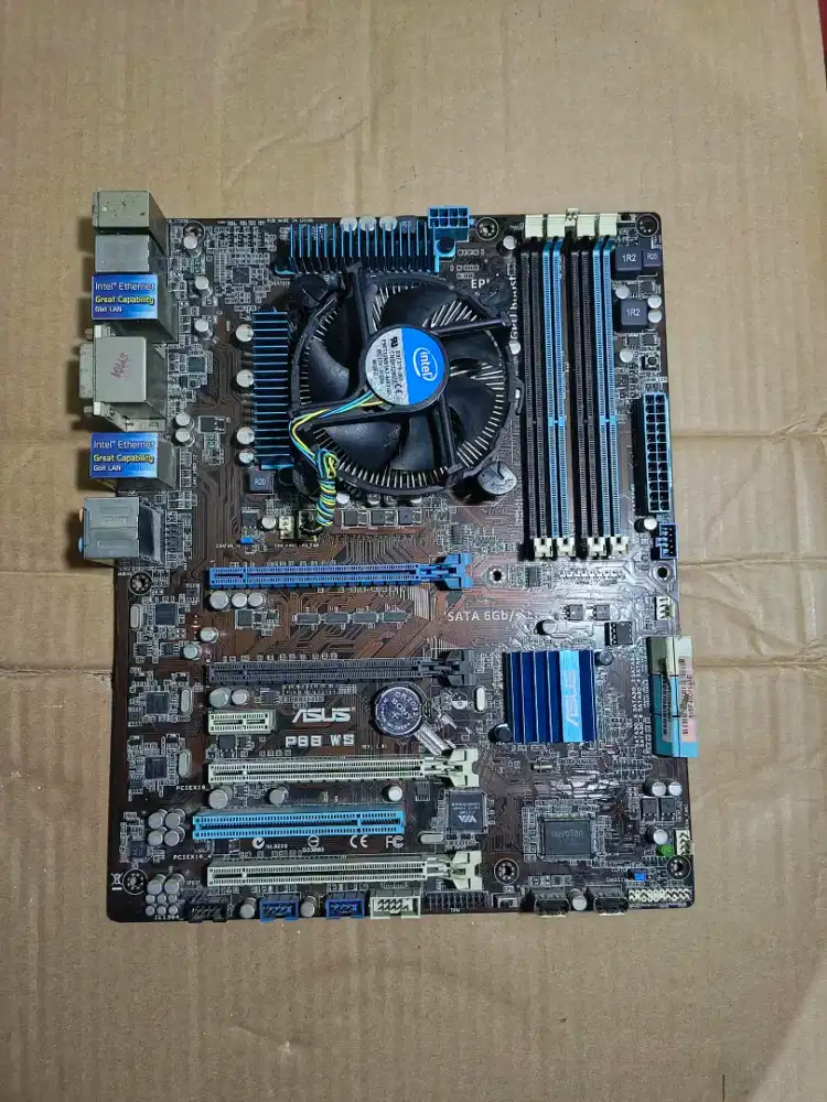 ASUS P8B WS + Intel i5-3570 + Cooler | C206

LGA1155 | TESTED