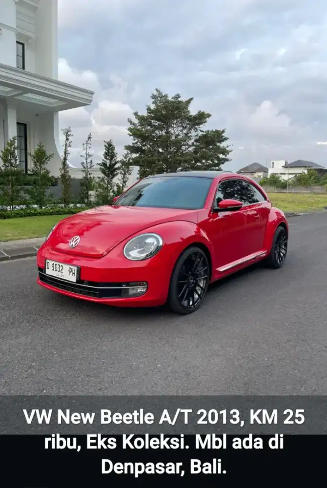 VW New Beetle 1.2 '13 + 1303 Cabrio '74 - Rare.