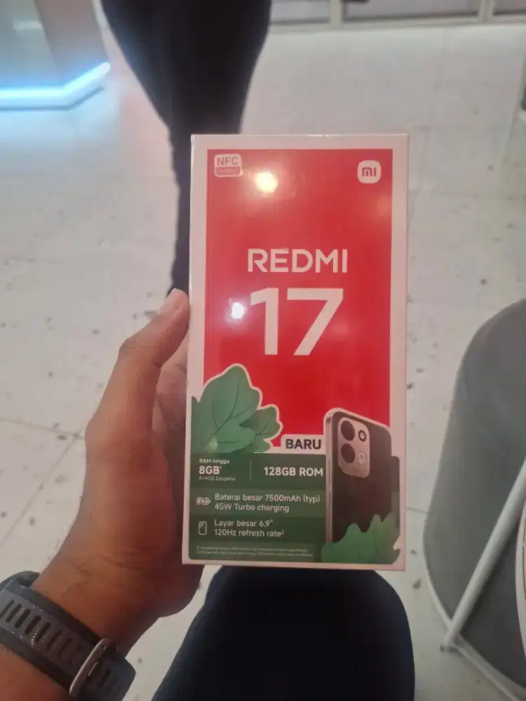 Redmi 17 4/128 baru segel