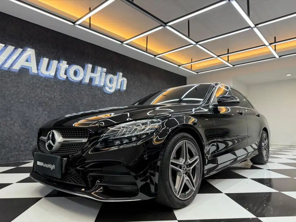 DP10% [Km27.000] C200 AMG 2021 Black Reg 2022 #AUTOHIGH