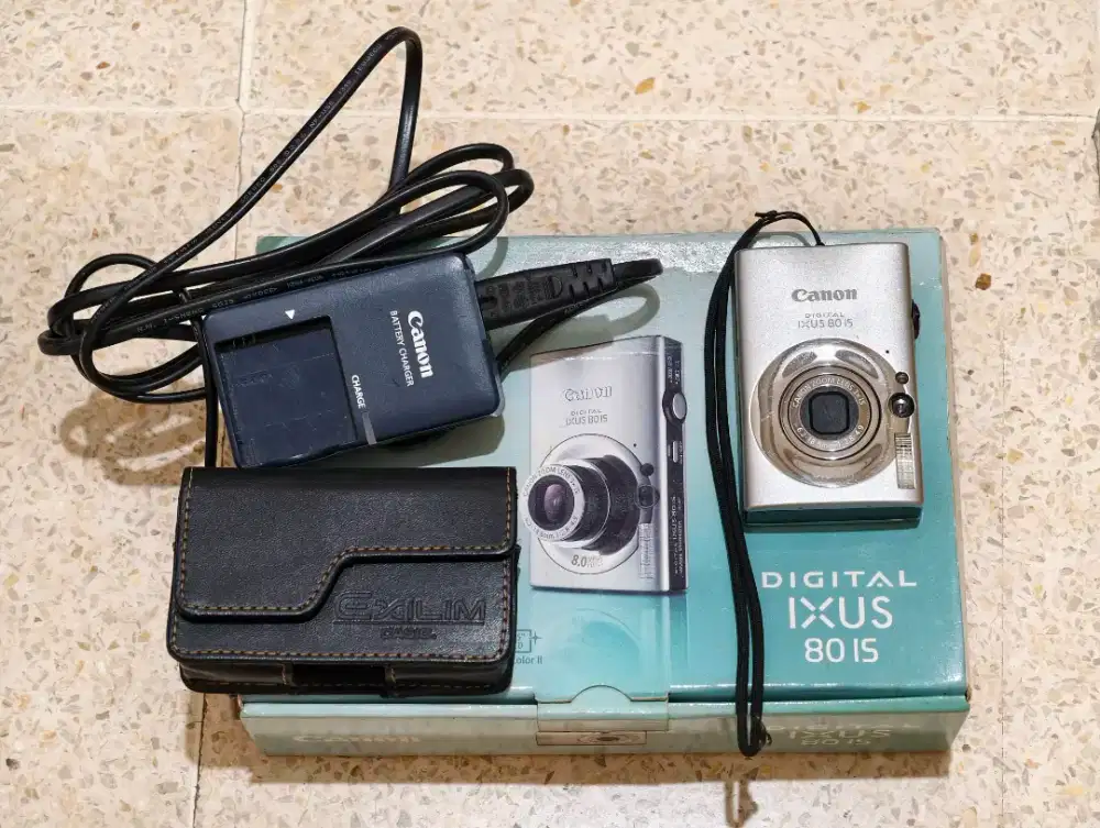 Kamera Pocket Digital Canon Ixus 80 IS Preloved