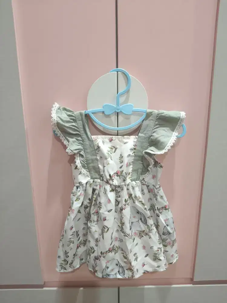 Dress baby renda