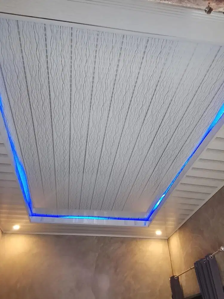 Plafon PVC model simpel sangat terjangkau