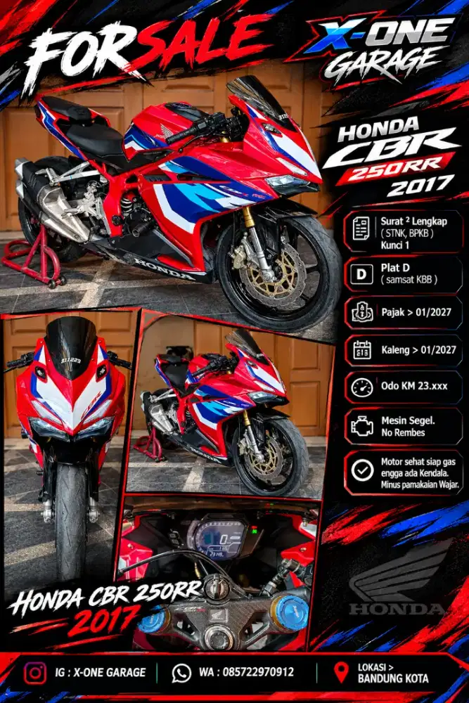 Honda CBR 250 RR 2017