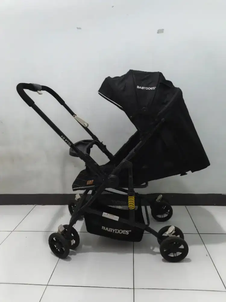 DI JUAL STROLLER BABYDOES OLLA R+ BEKAS SEPERTI BARU