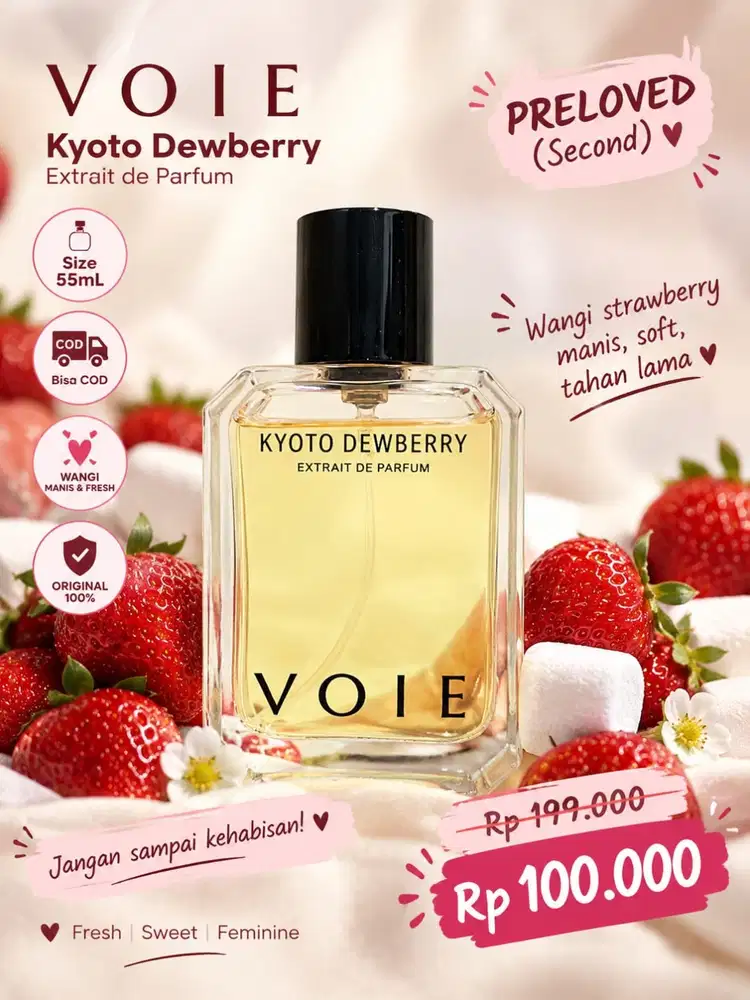 VOIE parfum murah meriah di jamin 100% asli beli di official