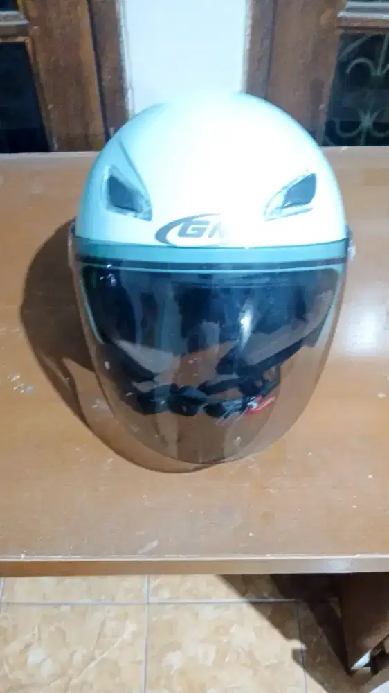 HELM GM VENUS HIJAB SOLID EMERALD GREEN HELM HALF FACE