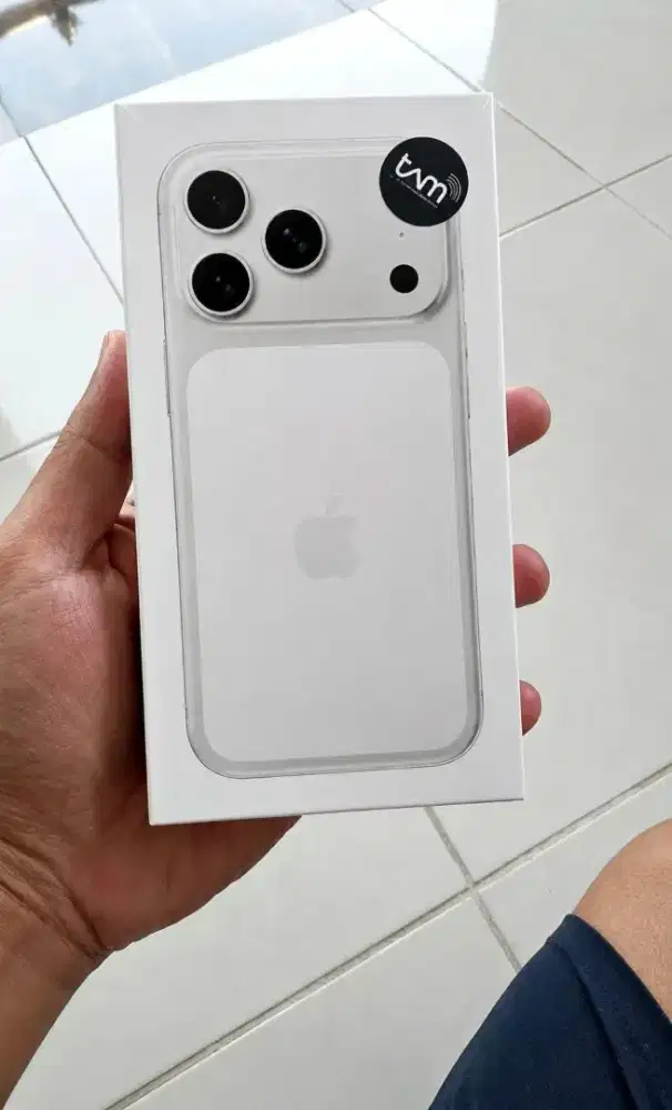 Iphone 17 pro silver BNIB new masih segel baru garansi resmi indonesia