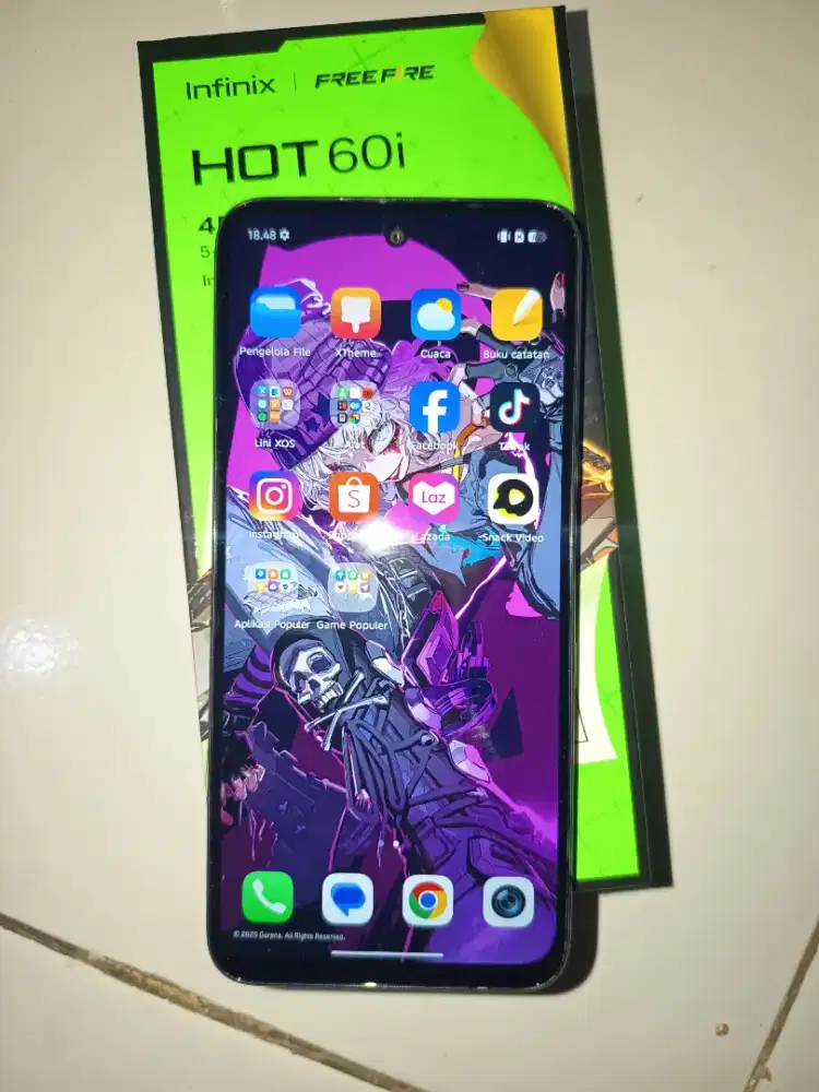 Infinix Hot 60i 8/256 hp+kardus