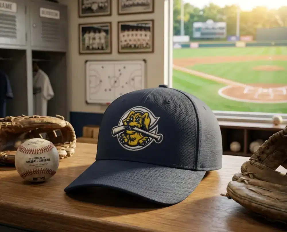Topi Charleston RiverDogs Minor League Size Remaja Original Second