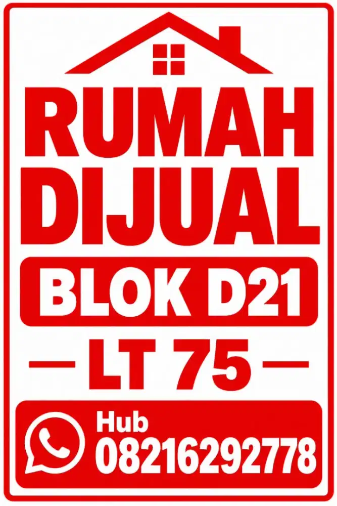 Jual rumah di green le Mirage