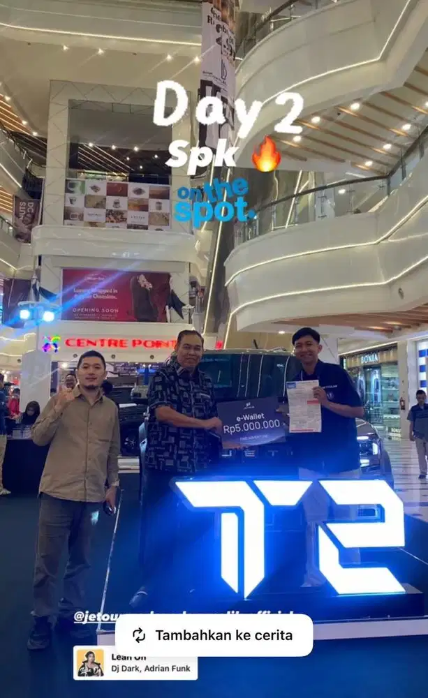 DEALER RESMI MOBIL JETOUR MEDAN T1 T2 DASHING X70 PLUS DAN SERI IDM
