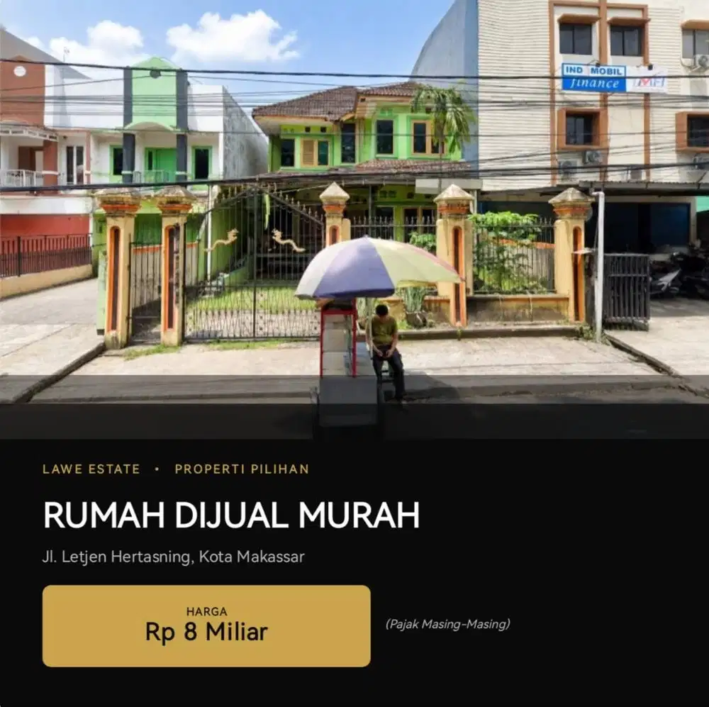 Rumah Murah Hertasning Lama Kota Makassar