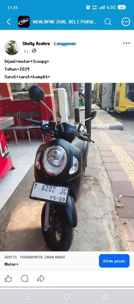 Scoopy Prestige 2024 cbs iss