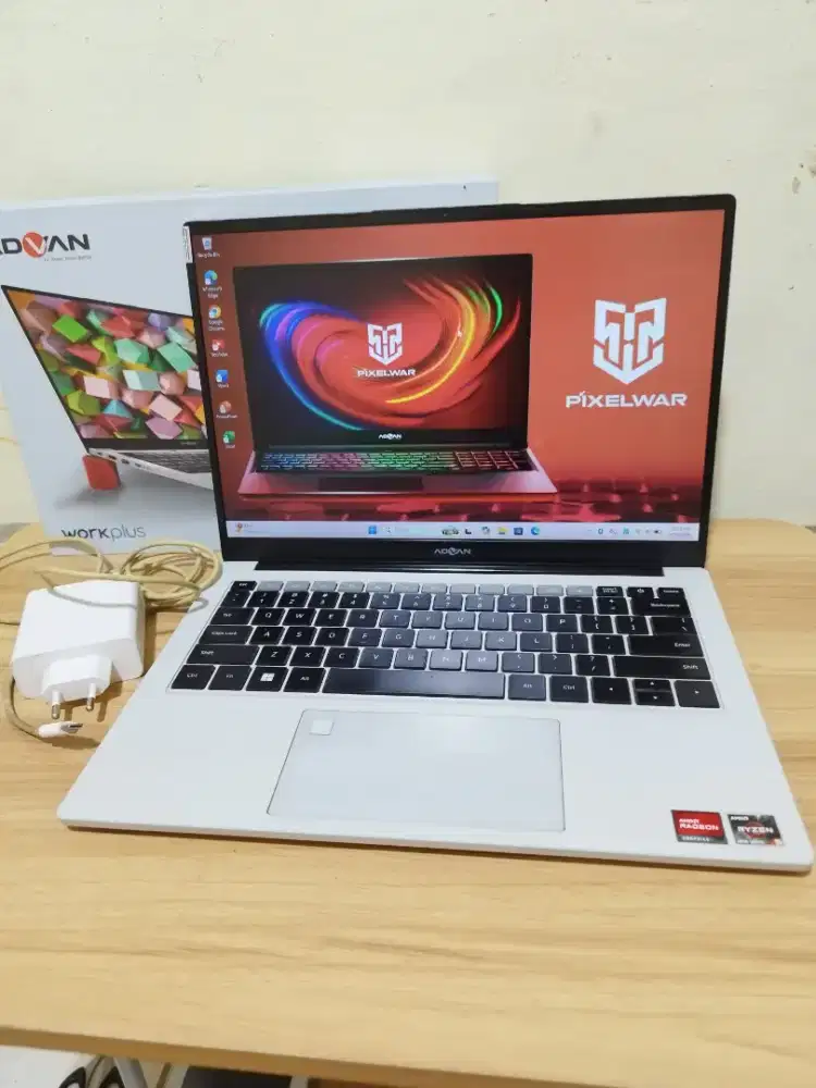 Laptop Advan workplus ryzen 5 6600H ram 16gb