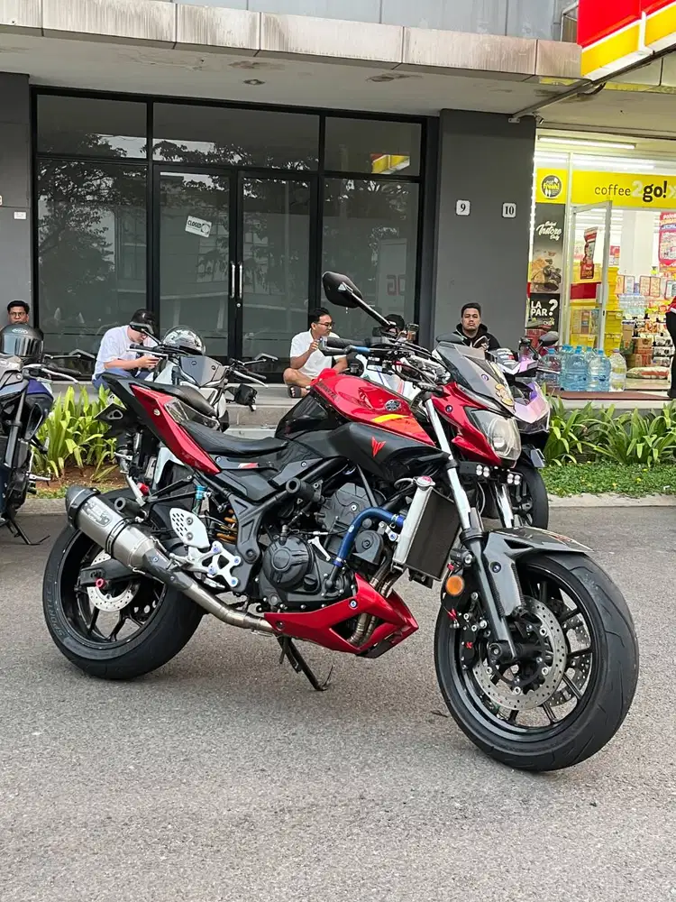Yamaha MT25 2016 modif melimpah siap touring