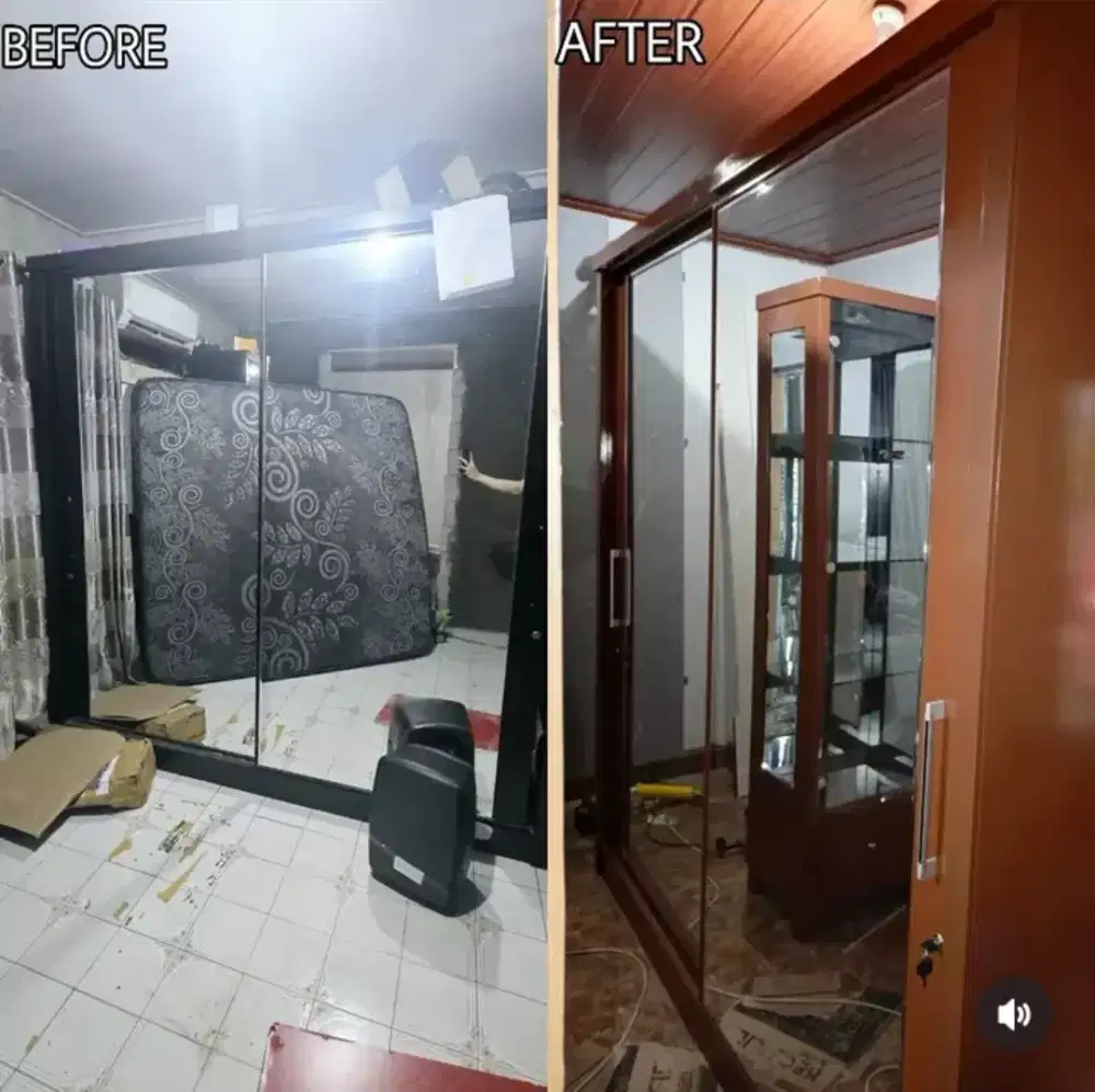 Jasa reparasi cat lemari