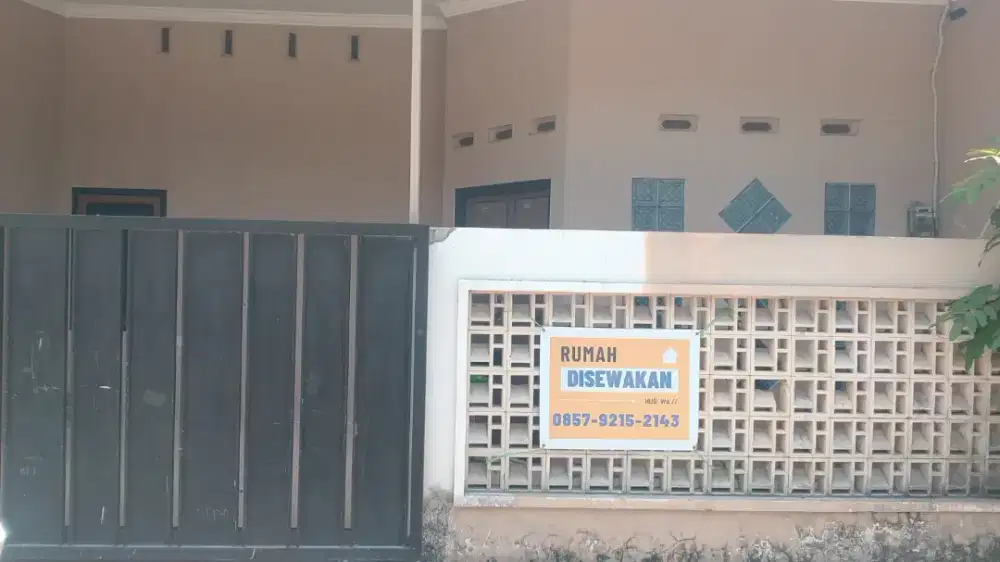 DIKONTRAKAN RUMAH APA ADANYA