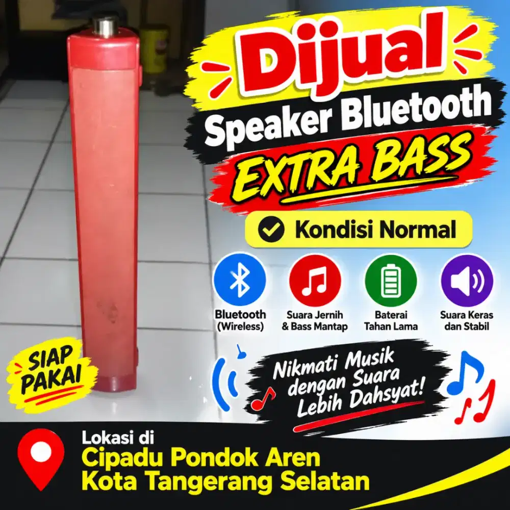 Speaker Bluetooth extra Bass