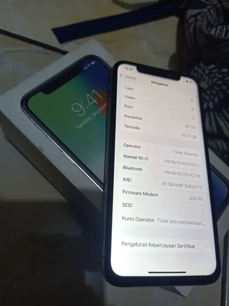 Jual iphone X xibox jaminan mulus