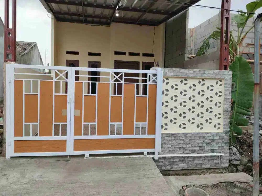 rumah baru rebovasi di kavling al amin dekat sekolah global madani babelan bekasi
