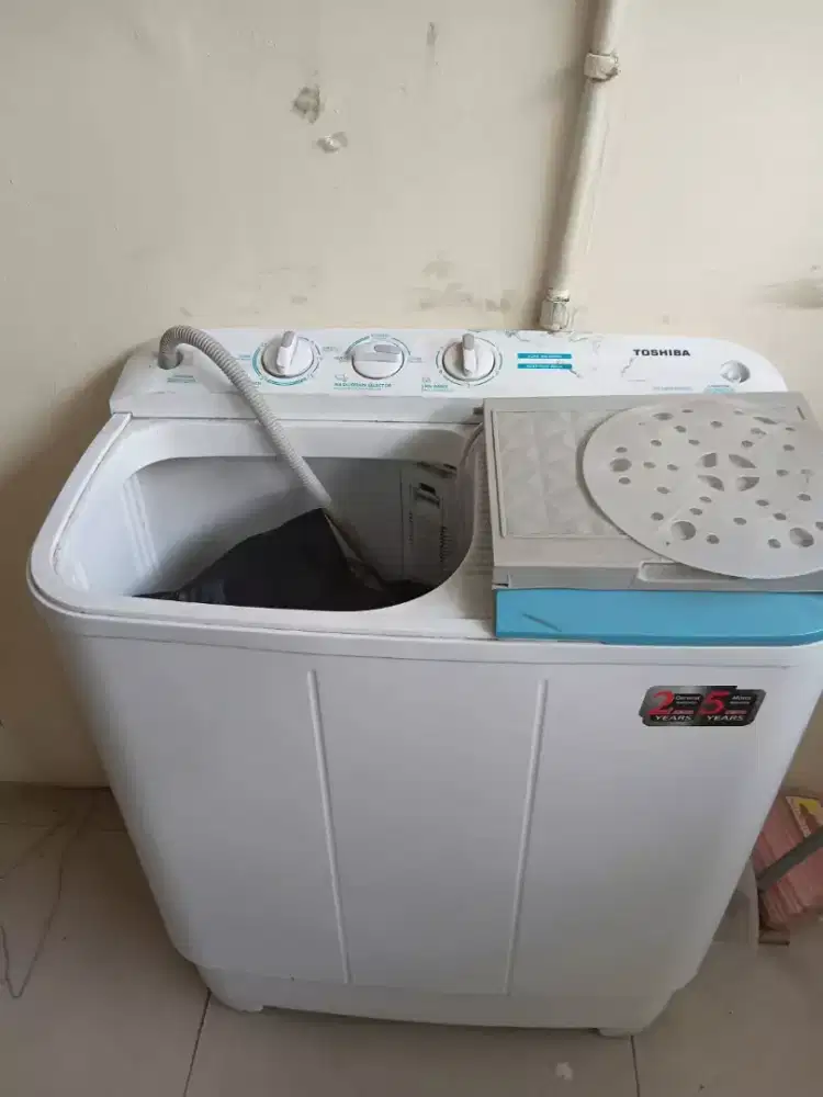 Di jual mesin cuci merk toshiba 8,5 kg