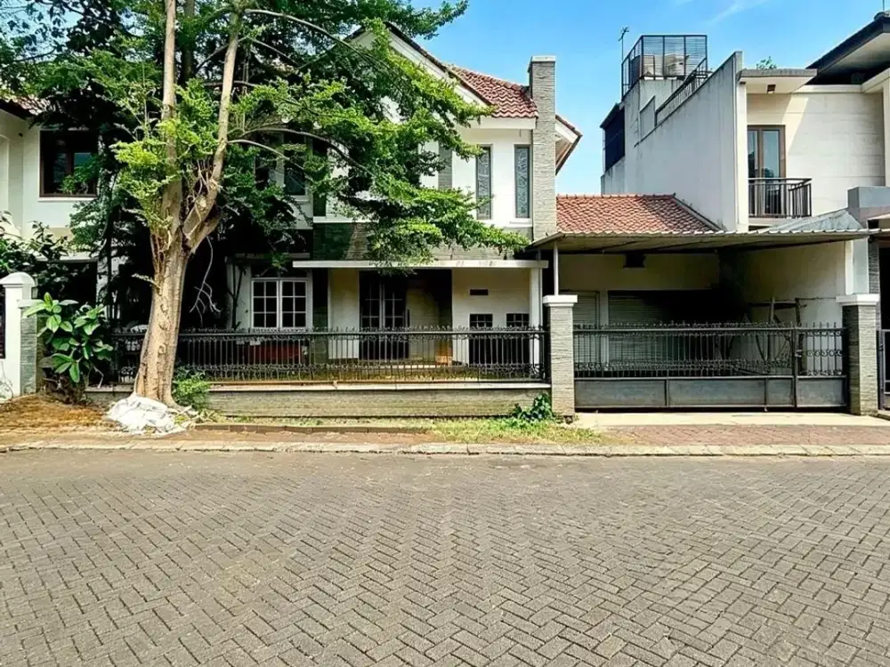 rumah dijual di raffles hills, akses jalan lebar