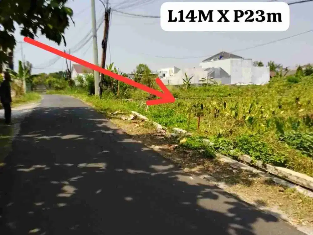 di jual  tanah murah strategis luas 326m,pinggir jalan harga di bawah pasaran bogor kota hrg 2.1jt/m nego