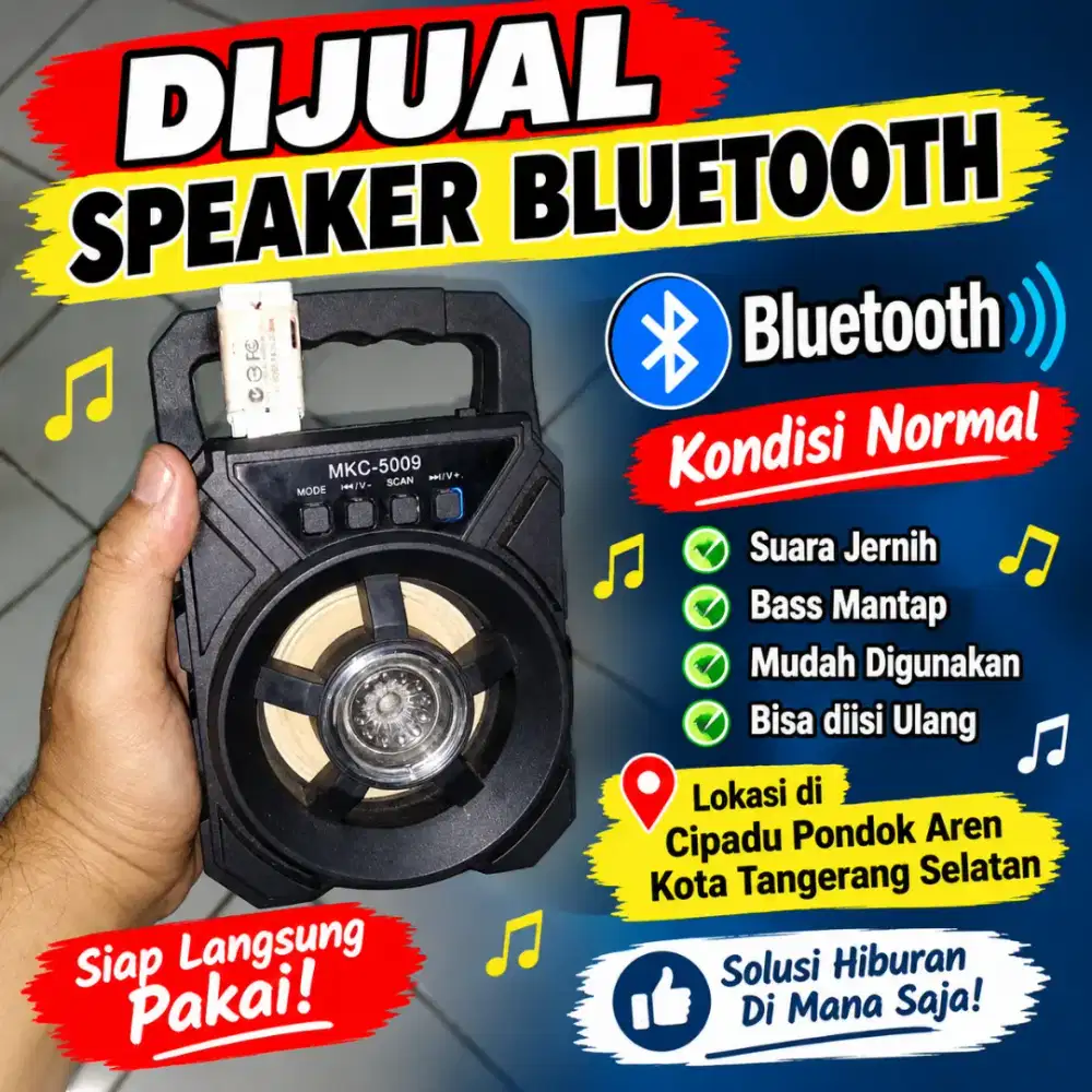 Speaker Bluetooth Radio MP3 Player
