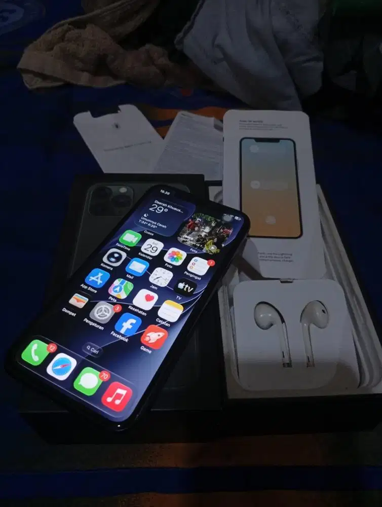 Iphone 11 pro 64gb ibox fullset orginal