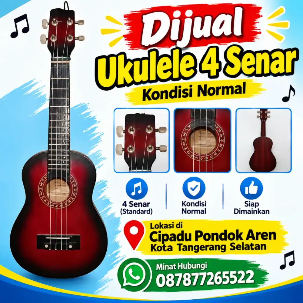 Gitar Ukulele 4 senar