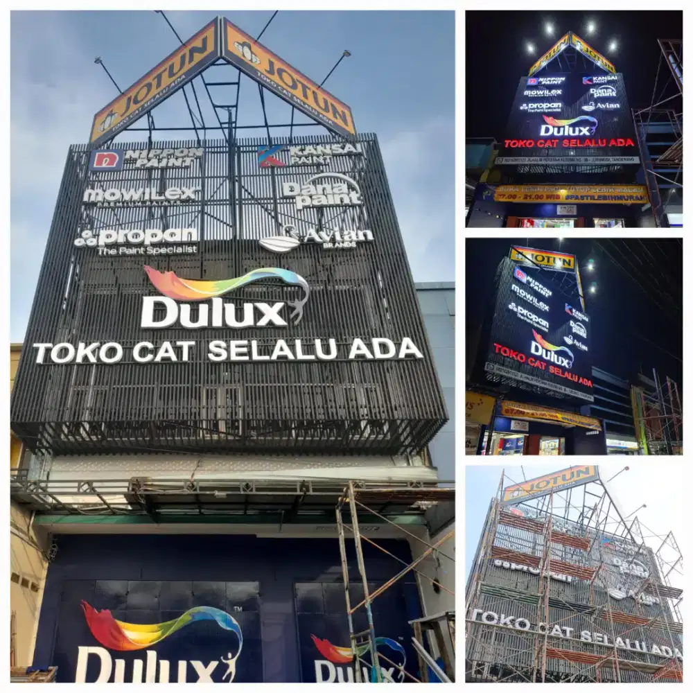Branding, Fasad. Custom Facade. ACP, Cladding. Letter sign, Neon Box