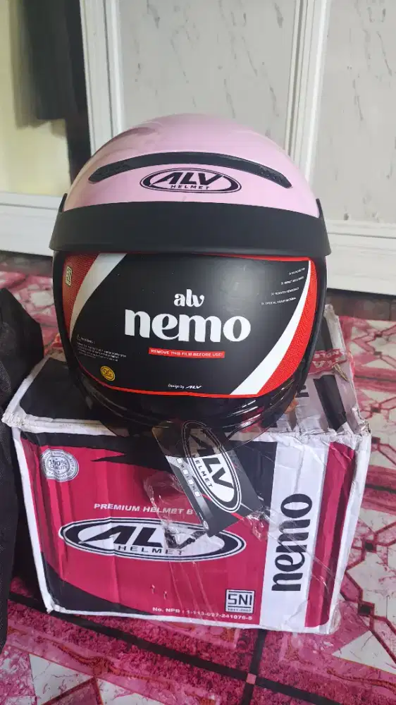 Helm Nemo ALV Pink