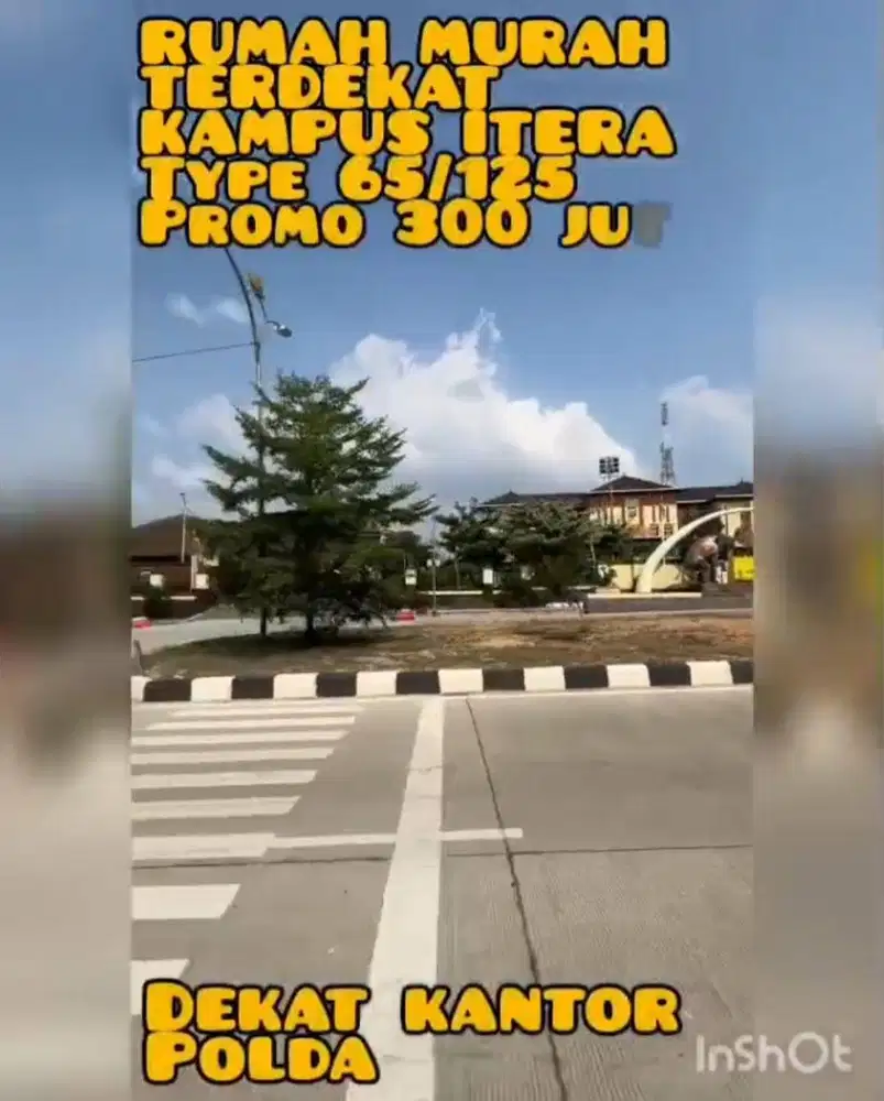 RUMAH TERDEKAT KAMPUS ITERA