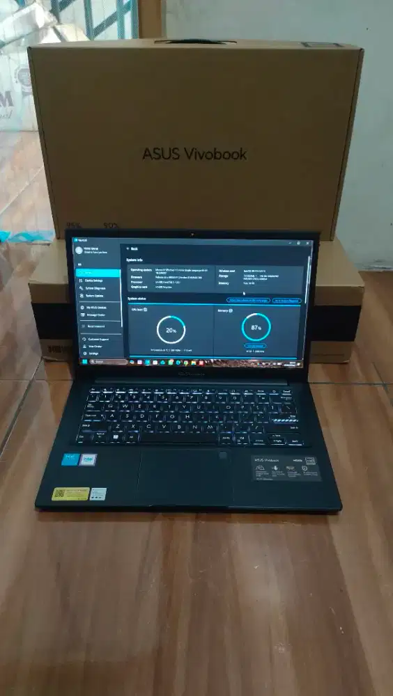 DIJUAL LAPTOP ASUS SECOND FULL SET LIKE NEW – GARANSI MASIH PANJANG!