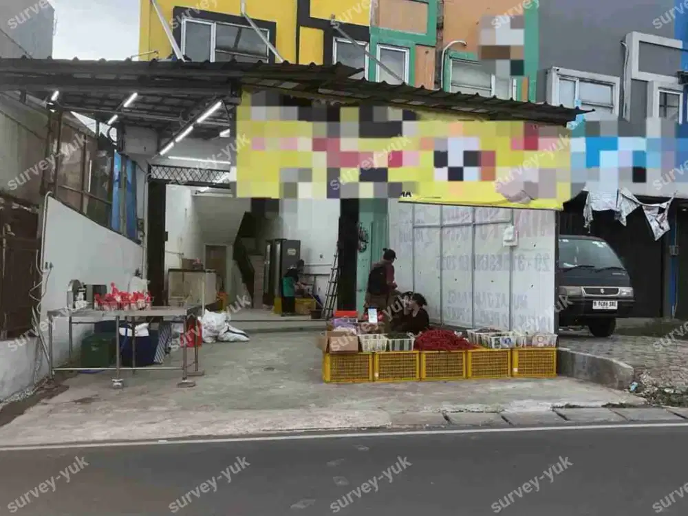 Ruko Pinggir jalan Raya Pondok Aren Tangerang Selatan