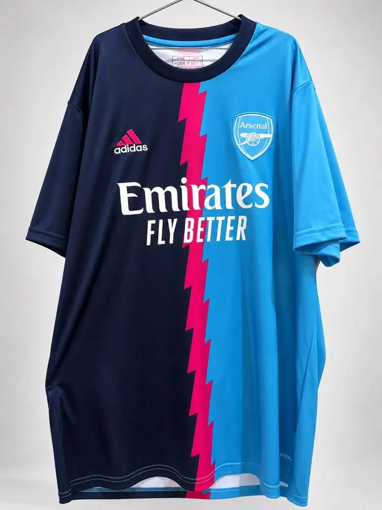 100% ORIGINAL Jersey ARSENAL prematch 2022 size L fit XL