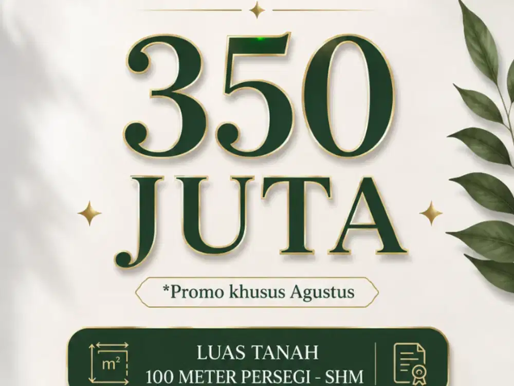Tanah Super Strategis 1 Menit ke UMM Malang 100m² - Cocok Kos Mahasiswa Cuan Melimpah!