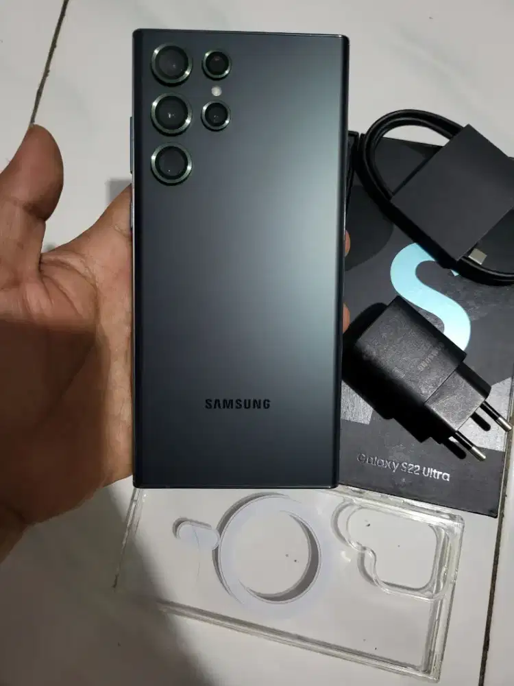 samsung S22 ultra ram 12/256 ex inter imei resmi beacukai