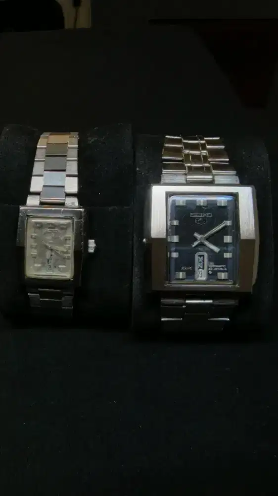 Jam tangan Couple SEIKO DX AUTOMATIC 1970an ( SEPASANG / VERY RARE )