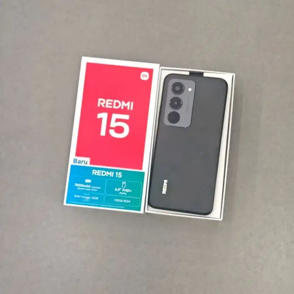 Xiaomi Redmi 15 8+8/128GB Masih Garansi