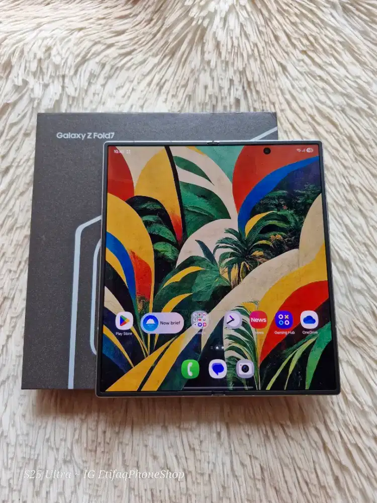 512GB Samsung Z Fold 7 Fulset Garansi Resmi Galaxy Zfold7 Zfold Fold7