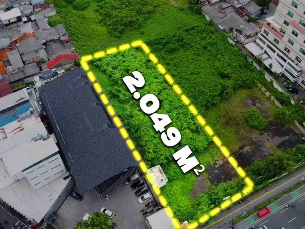 Tanah di Lokasi Paling strategis For Sale Harga NJOP Jl Kramat Raya Jakarta Pusat DKI