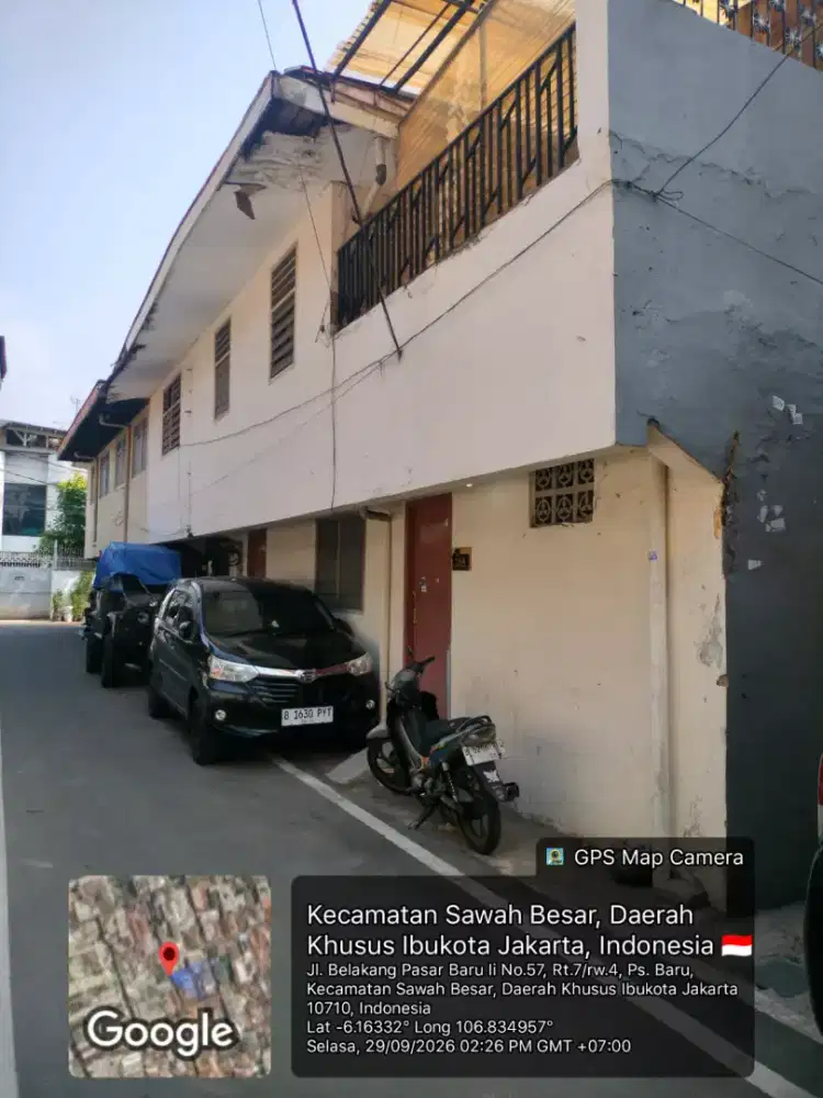 Rumah d sewakan daerah pasarbaru. Jakarta pusat