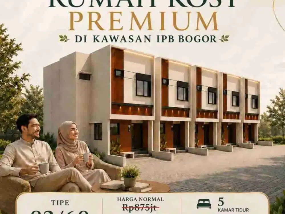 Rumah kost Full Furnished dekat KAMPUS IPB