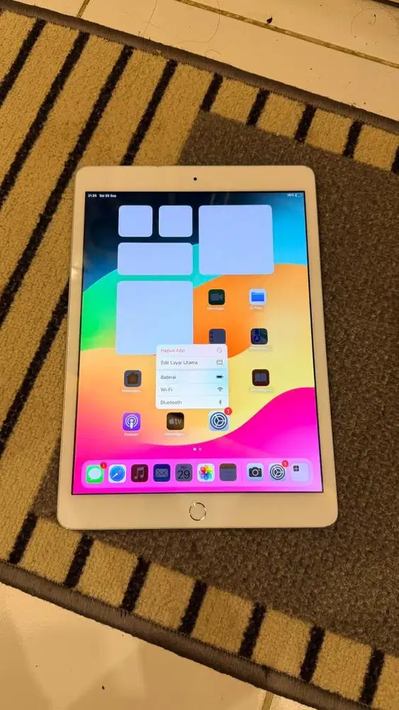 Ipad 8 silver 32GB Wifi Only Resmi Ibox